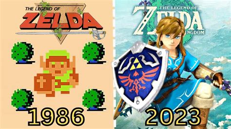 evolution of zelda games|The Legend of Zelda .